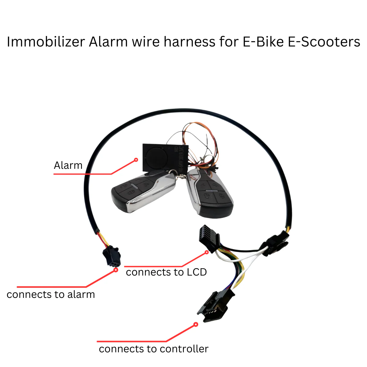 Immobilizer alarm and remote On/Off For E-Scooter/E-Bike - Image 4