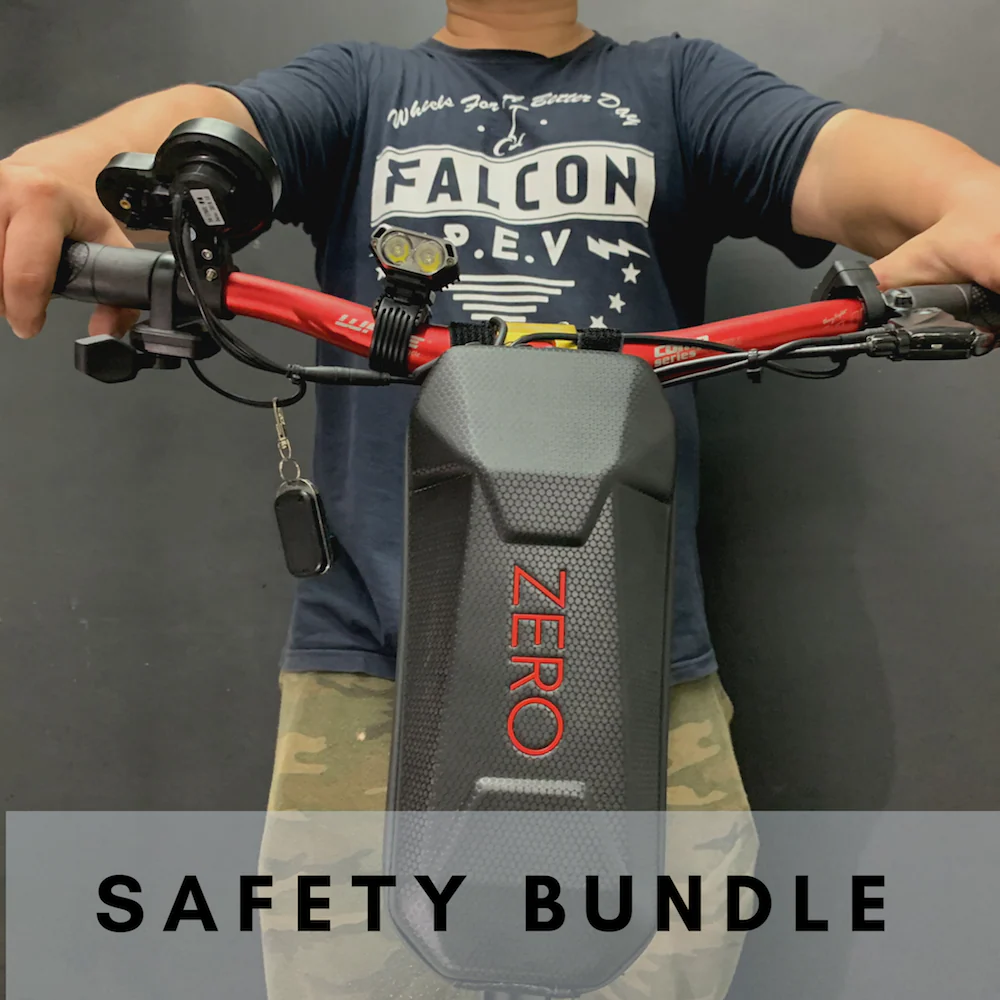 All-in-1 Safety Handlebar Bundle with Headlights turn signal lights Horn Alarm - Image 3